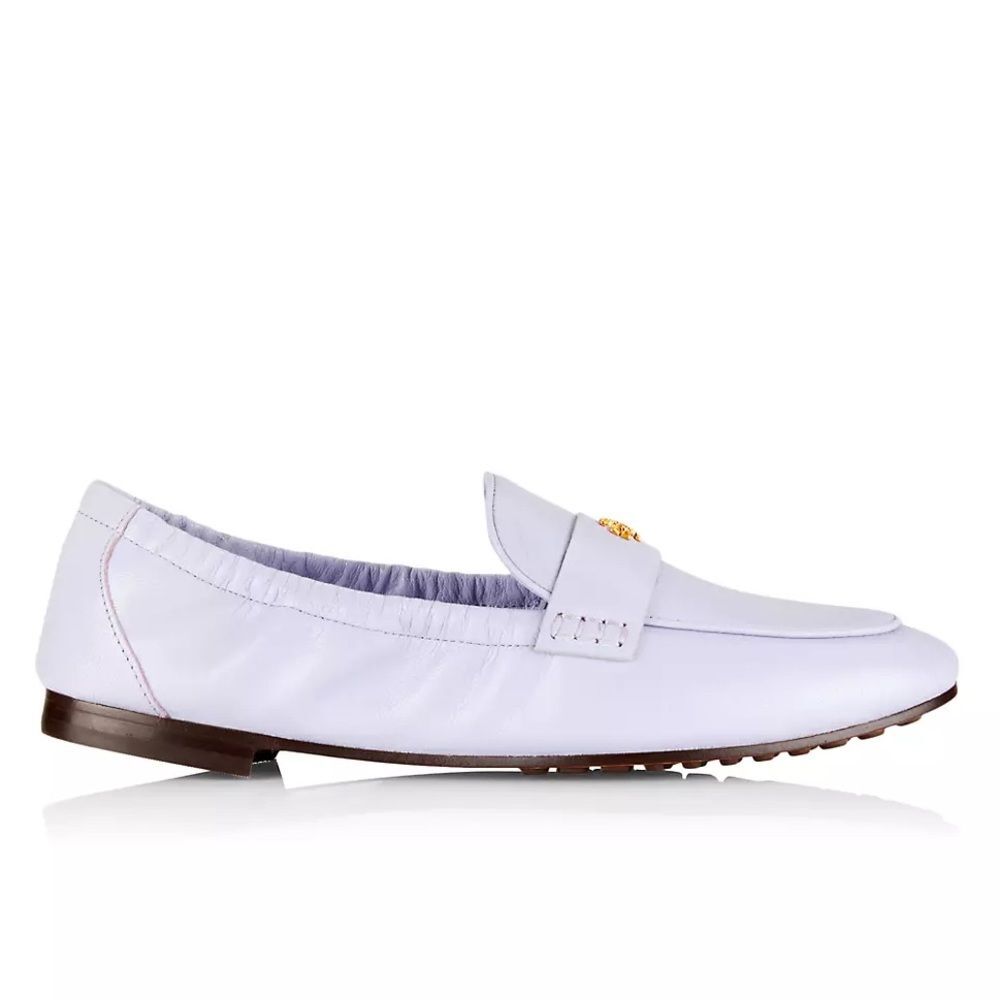 Tory Burch Ballet Leather Loafer in Lavender, New, Size 8 - Picture 6 of 16